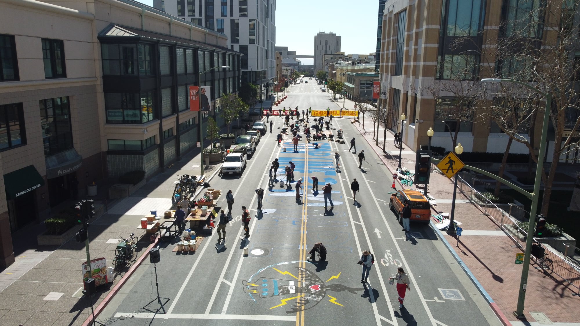 Stop Line 3 Street Mural:February 27th, 2021